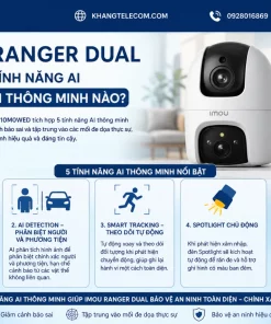 IMOU IPC-S2XP-10M0WED: Ranger Dual, 10MP, 2 Mắt