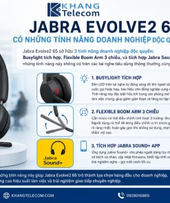 Jabra Evolve2 65 Có Những Tính Năng Doanh Nghiệp Độc Quyền Nào?