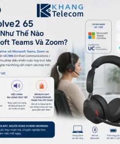 Jabra Evolve2 65 Hoạt Động Như Thế Nào Trên Microsoft Teams Và Zoom?