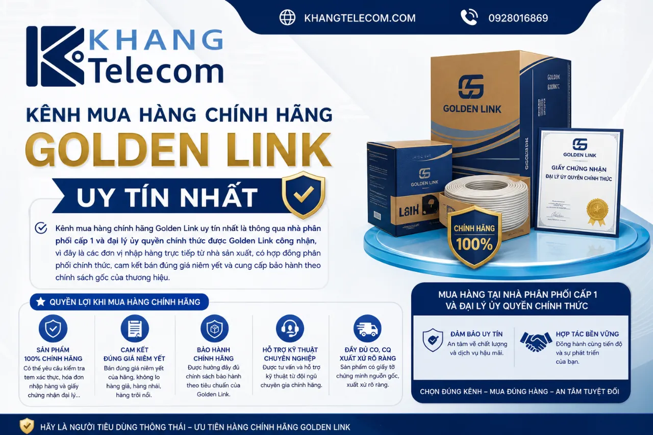 Kênh Mua Hàng Chính Hãng Golden Link Uy Tín Nhất