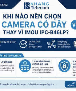 IMOU IPC-B46LP: 4MP QHD, Dùng Pin, Wi-Fi 5GHz