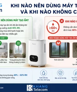 Khi Nào Nên Dùng Máy Tạo Ẩm Và Khi Nào Không Cần?