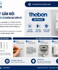 Cảm Biến Ánh Sáng THEBEN 9070416: Analog, IP55, Gắn Nổi