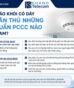 Đầu Báo Khói Quang Có Dây YSD-30L: DC 24V, 100mA, Yun Yang