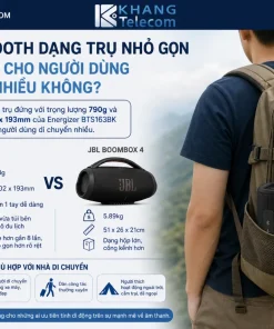 Loa Bluetooth Dạng Trụ Nhỏ Gọn Có Phù Hợp Cho Người Dùng Di Chuyển Nhiều Không?