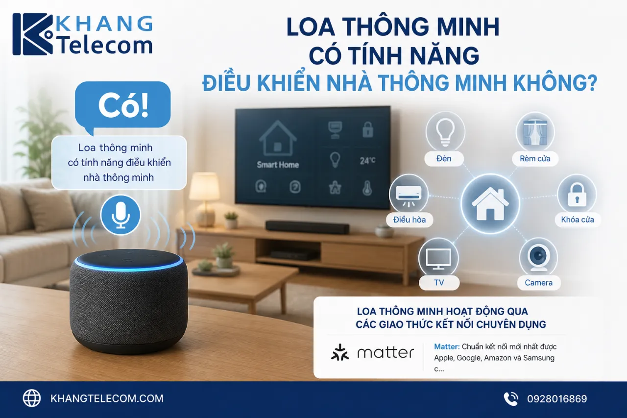 Loa Thông Minh Có Tính Năng Điều Khiển Nhà Thông Minh Không?