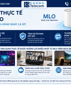 Mesh WiFi 7 TP-Link Deco BE25 1-Pack: BE5000, 2.5G, MLO, Roaming