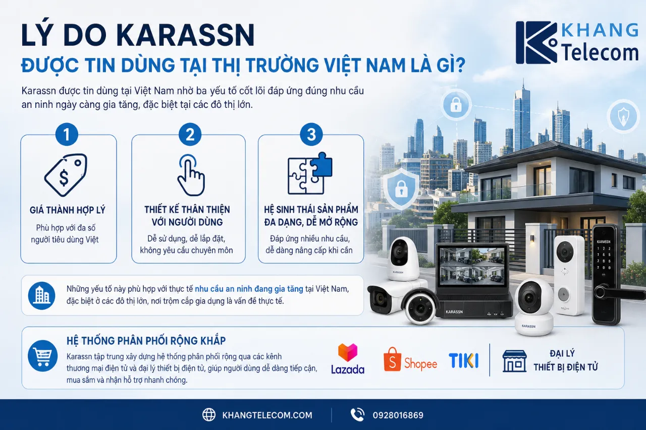 Lý do Karassn được tin dùng tại thị trường Việt Nam là gì?