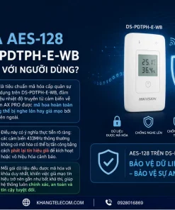 Cảm Biến Nhiệt Độ DS-PDTPH-E-WB: Không Dây, App, Pin AAA