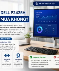 Màn Hình Máy Tính Dell P2425H: 23.8 Inch, IPS, 100Hz