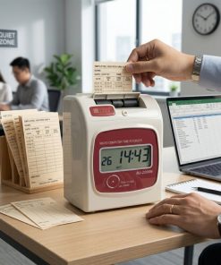 Máy Chấm Công Thẻ Giấy In Kim Khác Gì So Với Máy Chấm Công Vân Tay Và Thẻ Từ?