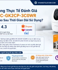IMOU IPC-GK2CP-3C0WR: Giá Bán, Quay Quét 360°, AI Phát Hiện Người