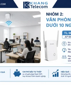 Bộ Mở Rộng Sóng WiFi TP-Link TL-WA855RE: 300Mbps, 2 Anten, AP Mode