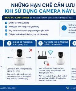 IMOU IPC-K2MP-3H1WE: Camera WiFi, AI Nhận Diện Người, Xem Từ Xa