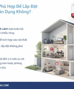 Còi Báo Động Picotech PCA-70B: 115dB, Không Dây, 433MHz