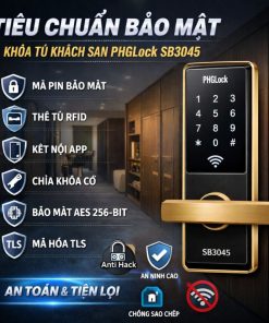 PHGLock SB3045 Có Thực Sự Đạt Tiêu Chuẩn Bảo Mật Cao Không?
