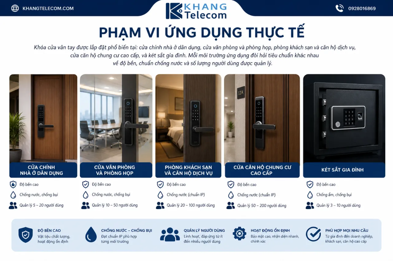 Phạm Vi Ứng Dụng Thực Tế