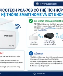 Còi Báo Động Picotech PCA-70B: 115dB, Không Dây, 433MHz