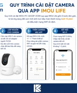 Quy Trình Cài Đặt Camera Qua App IMOU Life
