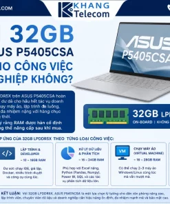 ASUS P5405CSA-NZ0442WS: ExpertBook P5, Core Ultra 7, RAM 32GB