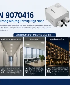 Cảm Biến Ánh Sáng THEBEN 9070416: Analog, IP55, Gắn Nổi