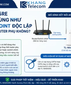 Bộ Mở Rộng Sóng WiFi TP-Link TL-WA855RE: 300Mbps, 2 Anten, AP Mode