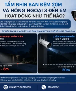 Camera IP Trong Nhà Tuya SHP-CI19: 3MP, Xoay 360°, H.265, 128GB