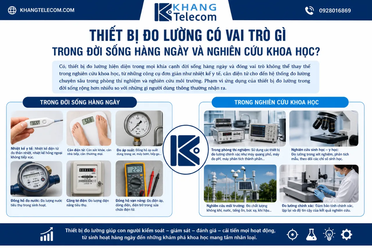 Thiết Bị Đo Lường Có Vai Trò Gì Trong Đời Sống Hàng Ngày Và Nghiên Cứu Khoa Học?
