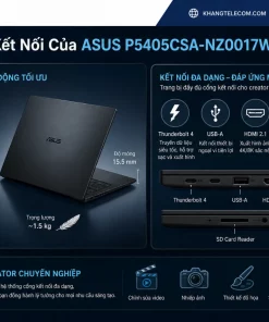 P5405CSA-NZ0017W: Core Ultra 7, RAM 32GB, SSD 1TB, WQXGA