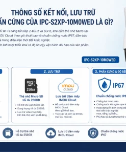 IMOU IPC-S2XP-10M0WED: Ranger Dual, 10MP, 2 Mắt
