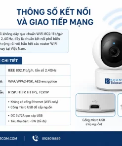 IMOU IPC-GK2DP-3C0W: Quay Quét 360°, Theo Dõi AI, Xem Từ Xa