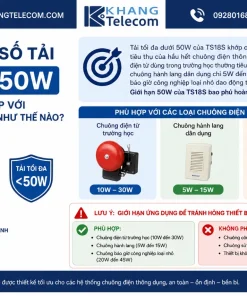 Công Tắc Hẹn Giờ KAWA TS18S: 36 Chu Kỳ, 1-99s, Chuông Điện