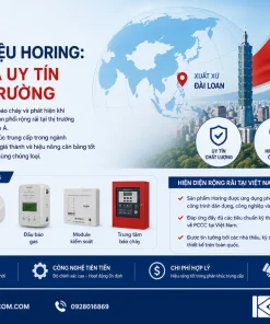 Đầu Báo Gas Horing AH0822: 12-24VDC, Buzzer, LED Báo Động