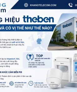 Công Tắc THEBEN TheLuxa S180 WH: PIR 180°, 12m, IP55