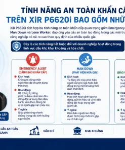 Máy Bộ Đàm Motorola XiR P6620i: Analog Digital, DMR, IP67