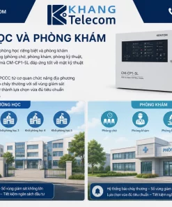 Trung Tâm Báo Cháy 5 Vùng CM-CP1-5L: ChungMei, 24VDC, PCCC