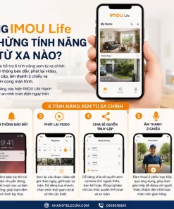 IMOU IPC-K2MP-3H1WE: Camera WiFi, AI Nhận Diện Người, Xem Từ Xa