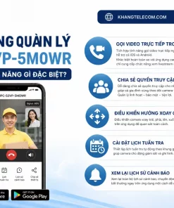 Camera Wifi IPC-S2VP-5M0WR: 5MP, Gọi Video, Xoay 355°