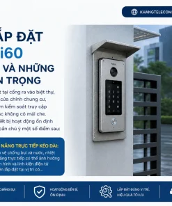 Camera Chuông Cửa IP Fanvil i60: RFID, Mở Khóa DTMF, IP65 Ngoài Trời