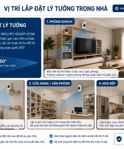 IMOU IPC-GK2DP-3C0W: Quay Quét 360°, Theo Dõi AI, Xem Từ Xa