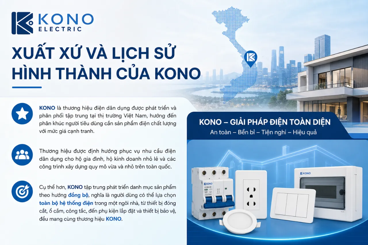 Xuất Xứ Và Lịch Sử Hình Thành Của KONO