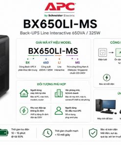 Bộ Lưu Điện APC BX650LI-MS Là Gì?