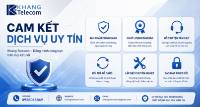 Cam kết dịch vụ uy tín