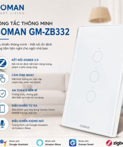 Chuẩn Zigbee trên công tắc GM-ZB332 hoạt động như thế nào?