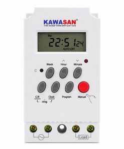 Công Tắc Hẹn Giờ KAWA TS18S: 36 Chu Kỳ, 1-99s, Chuông Điện