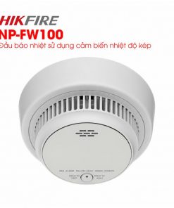 Đầu Báo Nhiệt Lora Hikfire NP-FW100: Không Dây, 2km, Pin 3V