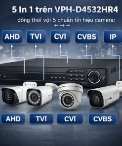 Đầu Ghi VPH-D4532HR4 5 In 1 Nghĩa Là Gì Và Hỗ Trợ Những Loại Camera Nào?