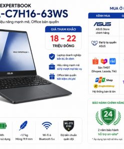 Giá Bán ExpertBook P1503CVA-C7H16-63WS Là Bao Nhiêu Và Mua Ở Đâu Chính Hãng?