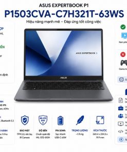 Hiệu năng thực tế của ASUS P1503CVA-C7H321T-63WS có đáp ứng được công việc không?