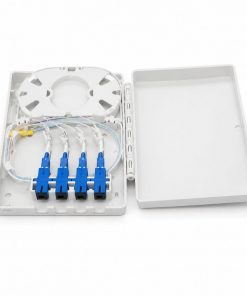Hộp Phối Quang Dintek ODF 4 Port: FTTH, Treo Tường